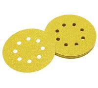 DeWALT DT3103-QZ Disque abrasif auto-adhésif 125mm K80 10 Pieces