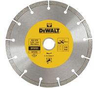 DeWALT DT3721-QZ Lame de scie diamantée segmentée 180 x 22,2 mm pour la coupe a sec