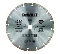 DeWALT DT3731 Lame de scie diamantée segmentée 230 x 22,2 mm pour la coupe a sec