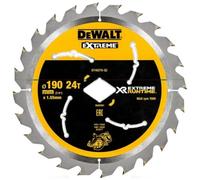 DeWALT DT40270 Lame de scie 190 mm 24T alésage diamant pour DCS577
