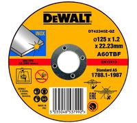 DeWalt Disque à tronçonner DT42340Z 125 x 1,2 x 22,23 mm