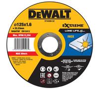 DeWalt Disque à tronçonner DT43906 Inox 125 x 1,6 mm