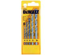 DeWALT DT6952 Foret a pierre Extreme Jeu de 5 pieces foret a pierre standard-4, 5, 6, 8 mm