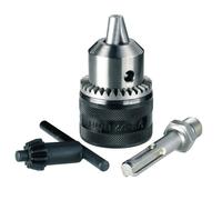 DeWalt Mandrin sans clé DT7005-QZ 1,5–13 mm 1/2" x 20 UNF avec adaptateur SDS-Plus Argent/Noir