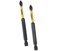 DEWALT DT70567T-QZ Embout torsionPh2, Argent, 85mm, Set de 2 Pièces