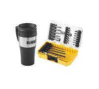DeWalt DT70707-QZ Coffret TOUGHCASE 25 Pièces - Embouts de Vissage et Forets Métal - Mug - Pour Perceuse-Visseuse Noir/Jaune