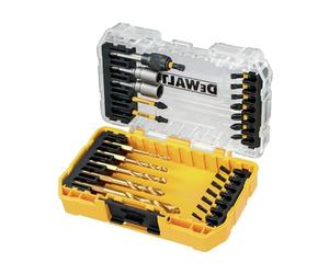 DeWalt DT70735T-QZ Coffret 25 Pièces - Embouts de Vissage Flextorq et Forets - Pour Perceuse-Visseuse Multicolore