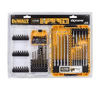 DeWalt Coffret DT70760-QZ 68 pièces – Forets béton/métal et embouts pour perceuse-visseuse SDS-Plus