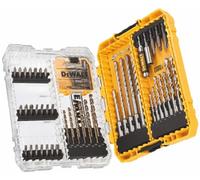 DeWalt Coffret DT70760-QZ 68 pièces – Forets béton/métal et embouts pour perceuse-visseuse SDS-Plus