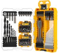 DeWalt Coffret DT70784-QZ - 100 forets multi-matériaux et embouts visseuse, compatible TOUGHCASE