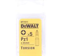 DEWALT DT7211QZ PZ1 25mm Embouts pour visseuse (5 Pièces) (Import Grande Bretagne)