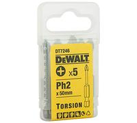 DEWALT DT7246QZ 50mm PH2 Embouts pour visseuse (5 Pièces) (Import Grande Bretagne)