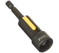 DeWalt Clé à douille DT7450-QZ – à choc magnétique nettoyable 13 mm 1/4" Noir 75 mm