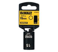 DEWALT Clé à douille DEWALT courte 15mm 1/2 résistante aux chocs Quantité:1