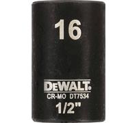 DeWALT DT7534-QZ Extreme Impact Tete hexagonale 16 mm x 1/2''. Short