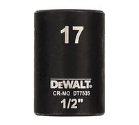 DeWalt DT7535-QZ Douilles Impact diamètre 17 mm 1/2" Argent