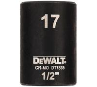 DeWALT DT7535-QZ Extreme Impact Tete hexagonale 17 mm x 1/2''. Short