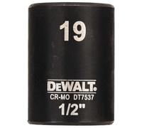 DeWALT DT7537-QZ IMPACT Tete hexagonale 19 mm x 1/2''. Short