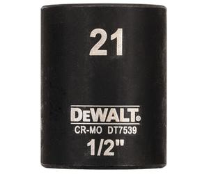 DeWALT DT7539 IMPACT Tete hexagonale 21 mm x 1/2''. Short