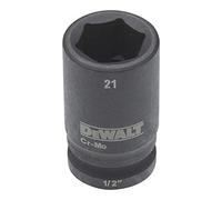 DeWALT DT7539-QZ ouille courte 21 mm 1/2 résistant aux chocs Noir/jaune
