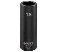 DeWALT DT7552-QZ IMPACT Tete a six pans creux 18 mm x 1/2''. Long