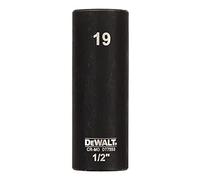 DeWalt Douilles d'impact DT7553-QZ diamètre 19 mm 1/2"