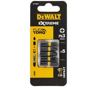 DEWALT DT7995T-QZ - Puntas Torsión de Impacto 5 x PH3