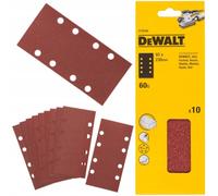 DeWALT DT8590-QZ Feuille abrasive 93 x 230 mm P60 10Piece