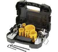 DEWALT DT90353-QZ Jeu de scies-cloches 22 mm, 29 mm, 35 mm, 44 mm, 51 mm, 64 mm, 68 mm 11 pc(s)