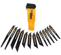 DeWalt Coffret 13 lames pour scie sabre XR Extreme Runtime DT99550-QZ – 152–230 mm Bois & Métal