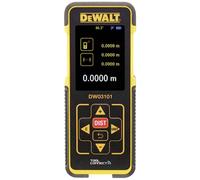 DeWalt Télémètre laser DW03101-XJ – 100 m, ±3 mm/100, 3 fonctions, aff. métrique/anglais, 2xAAA