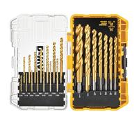 DEWALT DW1361 Lot de 21 forets avec revêtement en nitrure de titane Jaune