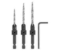 DEWALT DW2535 Lot de 3 forets coniques #6, #8, #10