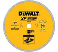 DeWALT Dw4760 17,8 cm humide de coupe Lame de scie Jante continue avec 5/20,3 cm Tonnelle pour carrelage en céramique ou