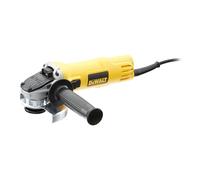 DEWALT - DWE4056-QS - Meuleuse Électrique à Interrupteur à Glissière 115mm - Moteur Protégé des Particules Abrasives - Inducteur avec Fils de Connexion - Outillage Électroportatif Professionnel