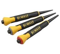 DeWalt - Jeu de 3 clous bi-matière DWHT0-58018 - 0,8/1,6/2,5 mm, grip bi-matière, évasés