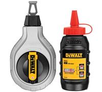 DEWALT Jeu de cordeau à frapper 30m avec craie rouge DWHT47408-0