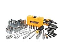 DeWALT DWMT73801-1 Ensemble d'outils de mécanicien 108 pièces métriques impériales 1/4" 3/8"