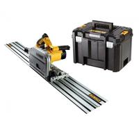 DeWALT DWS520KTR - Scie Plongeante Avec Rail De Guidage 1,5m - Dans TSTAK - 1300W - 165mm
