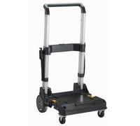 DeWalt Chariot TSTAK DWST1-71196 - Poignée télescopique 3 positions, roues avant 360°, 100 kg