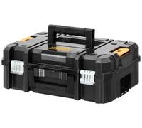 DeWalt Valise TSTAK DWST83345-1 Petite contenance IP54 Insert mousse personnalisable Noir/Jaune