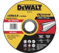 DeWALT DX7987 Disque a tronçonner 230x3x22,23mm métal type 42 (déporté)