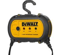 DEWALT DXAEWPC4 Chargeur de Batterie entièrement Automatique étanche 4 A 12 V avec Pinces de câble