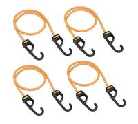 DEWALT DXBC300364 Lot de 4 tendeurs élastiques Robustes de qualité supérieure Noir/Jaune 91,4 cm