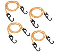 DEWALT DXBC300484 Lot de 4 tendeurs élastiques Robustes de qualité supérieure Noir/Jaune 121,9 cm
