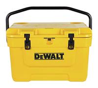 DeWalt DXC25QT - Coolbox Robuste et Grande - La Solution Parfaite pour Garder Les Aliments et Les Boissons au Froid Pendant Longtemps., Mixte Adulte, Jaune, 24 liter