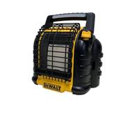 DEWALT DXRH012E Radiateur portable 2/3 kW Se branche directement sur (2) cartouches de gaz 450 g ou bouteilles LPG de 11/12 kg - Avec (3) ports USB et une bande LED