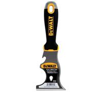 DEWALT DXTT-2-200 Outil de peintre 9 en 1 à poignée souple - Grattoirs droit et incurvé, jaugeur, nettoie-rouleaux, ouvre-boîte, décapsuleur, extracteur de clous, tournevis, marteau | Acier au carbone
