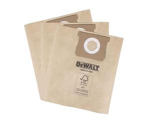 DEWALT DXVA19-4204 Sacs à poussière faciles à fixer pour un minimum d'interruption de nettoyage Convient pour le ramassage à sec uniquement.
