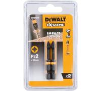 DeWalt Embout de torsion à choc Pz2 50mm 2pcs - DT70531T-QZ